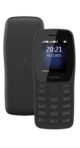 Nokia 105 Classic with Charger (Charcoal)