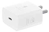 Samsung 25W Wall Charger (White) – 100% Genuine, Fast Charging, Best Price Today