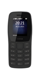 Nokia 105 Dual Sim, Keypad Mobile Phone with Wireless FM Radio  (Charcoal)