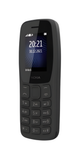 Nokia 105 Dual Sim, Keypad Mobile Phone with Wireless FM Radio  (Charcoal)