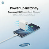 Samsung 25 W GaN 3 A Wall Charger for Mobile  (White)